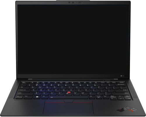 Ноутбук Lenovo ThinkPad X1 Carbon G10 Core i7 1255U 16Gb SSD512Gb Intel Iris Xe graphics 14" IPS WUXGA (1920x1200) Free DOS black WiFi BT Cam (21CCS9Q201)