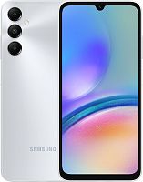Смартфон Samsung SM-A057F Galaxy A05s 128Gb 4Gb серебристый моноблок 3G 4G 2Sim 6.7" 1080x2400 Android 13 50Mpix 802.11 a/b/g/n/ac GPS GSM900/1800 GSM1900 TouchSc microSD max1024Gb