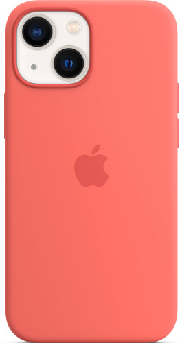 Чехол (клип-кейс) Apple для Apple iPhone 13 mini Silicone Case with MagSafe розовый помело (MM1V3ZE/A)