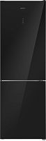 Холодильник Maunfeld MFF185NFB черный (двухкамерный)
