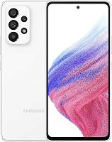 Смартфон Samsung SM-A536E Galaxy A53 5G 256Gb 8Gb белый моноблок 3G 4G 2Sim 6.5" 1080x2400 Android 12 64Mpix 802.11 b/g/n/ac NFC GPS GSM900/1800 GSM1900 Ptotect microSD max1024Gb