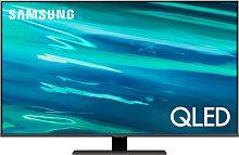 Телевизор QLED Samsung 50" QE50Q80AAUXRU Series 8 черненое серебро 4K Ultra HD 60Hz DVB-T2 DVB-C DVB-S2 WiFi Smart TV (RUS)