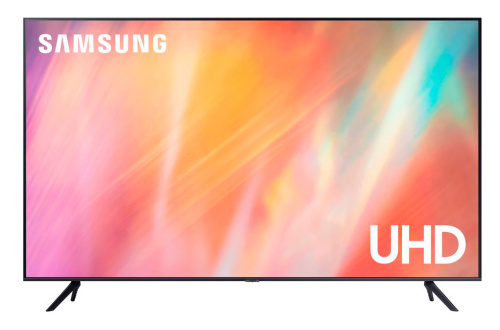 Телевизор LED Samsung 55" UE55AU7100UXCE Series 7 титан 4K Ultra HD 60Hz DVB-T2 DVB-C DVB-S2 USB WiFi Smart TV (RUS)