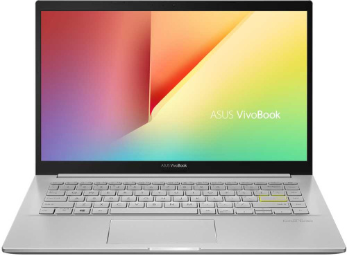 Ноутбук Asus VivoBook K413JA-EB579T Core i7 1065G7 8Gb SSD512Gb Intel Iris Plus graphics 14" IPS FHD (1920x1080) Windows 10 Home silver WiFi BT Cam