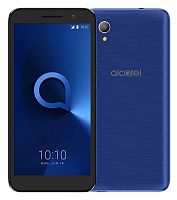 Смартфон Alcatel 5033D 1 8Gb 1Gb темно-синий моноблок 3G 4G 2Sim 5" 480x960 Android 8.0 5Mpix WiFi GPS GSM900/1800 GSM1900 MP3 FM A-GPS microSDHC max32Gb