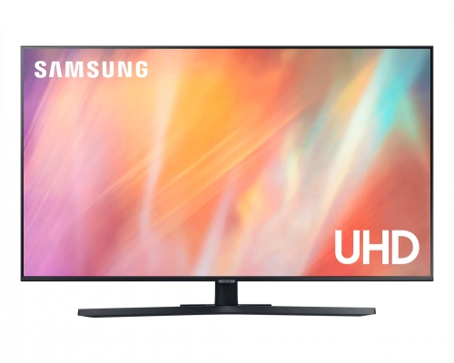 Телевизор LED Samsung 43" UE43AU7570UXRU 7 черный Ultra HD 60Hz DVB-T2 DVB-C DVB-S2 USB WiFi Smart TV (RUS)