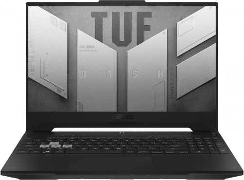 Ноутбук Asus TUF Gaming Dash FX517ZR-F15 Core i7 12650H 16Gb SSD512Gb NVIDIA GeForce RTX 3070 8Gb 15.6" IPS FHD (1920x1080) Windows 11 English grey WiFi BT (90NR0AV3-M001V0)