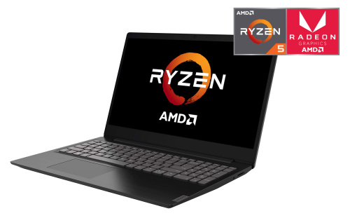 Ноутбук Lenovo IdeaPad S145-15API Ryzen 5 3500U/8Gb/SSD256Gb/AMD Radeon Vega 8/15.6"/TN/FHD (1920x1080)/Windows 10/black/WiFi/BT/Cam