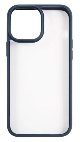 Чехол (клип-кейс) для Apple iPhone 13 Pro Max Usams US-BH771 прозрачный/синий (УТ000028124)