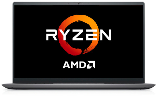 Ноутбук Dell Inspiron 5415 Ryzen 5 5500U 8Gb SSD512Gb AMD Radeon 14" IPS WVA FHD (1920x1080) Windows 11 grey WiFi BT Cam