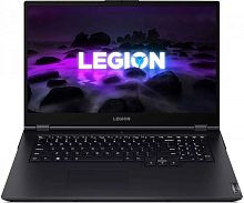 Ноутбук Lenovo Legion 5 17ITH6H Core i5 11400H 16Gb SSD512Gb NVIDIA GeForce RTX 3060 6Gb 17.3" IPS FHD (1920x1080) Windows 10 dk.blue WiFi BT Cam