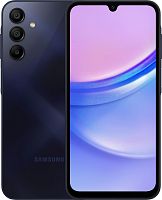 Смартфон Samsung SM-A155F Galaxy A15 128Gb 4Gb темно-синий моноблок 3G 4G 2Sim 6.5" 1080x2340 Android 14 50Mpix 802.11 a/b/g/n/ac NFC GPS GSM900/1800 GSM1900 TouchSc Micro SD max1024Gb