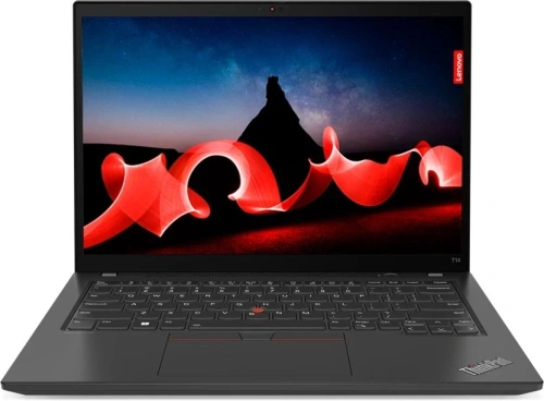 Ноутбук Lenovo ThinkPad T14 G4 Core i7 1360P 16Gb SSD512Gb NVIDIA GeForce MX550 4Gb 14" IPS WUXGA (1920x1200) noOS black WiFi BT Cam (21HEA023CD)