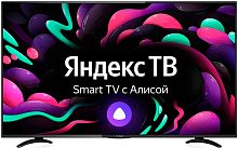 Телевизор LED Yuno 50" ULX-50UTCS3234 Яндекс.ТВ черный 4K Ultra HD 50Hz DVB-T2 DVB-C DVB-S2 USB WiFi Smart TV (RUS)