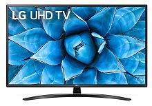 Телевизор LED LG 43" 43UN74006LA черный Ultra HD 50Hz DVB-T DVB-T2 DVB-C DVB-S DVB-S2 USB WiFi Smart TV (RUS)