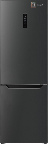 Холодильник Weissgauff WRK 2000 XBNF DC Inverter 2-хкамерн. темный металл