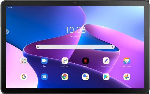 Планшет Lenovo Tab M10 Plus TB125FU Helio G80 (1.8) 8C RAM4Gb ROM128Gb 10.61" IPS 2000x1200 Android 12 серый 8Mpix 8Mpix BT GPS WiFi Touch microSD 1Tb 7500mAh