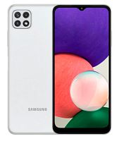 Смартфон Samsung SM-A226B Galaxy A22s 64Gb 4Gb белый моноблок 3G 4G 6.6" 1080x2400 Android 11 48Mpix 802.11 a/b/g/n/ac NFC GPS GSM900/1800 GSM1900 TouchSc