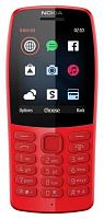 Мобильный телефон Nokia 210 Dual Sim красный моноблок 2Sim 2.4" 240x320 0.3Mpix GSM900/1800 MP3 FM microSD max64Gb