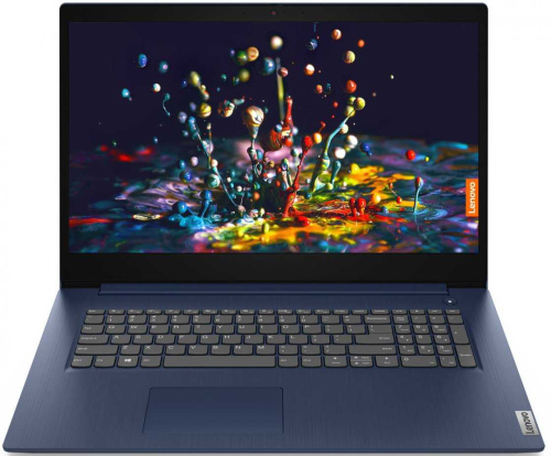 Ноутбук Lenovo IdeaPad 3 17ADA05 Ryzen 3 3250U 8Gb SSD256Gb AMD Radeon Vega 3 17.3" TN HD+ (1600x900) Free DOS blue WiFi BT Cam