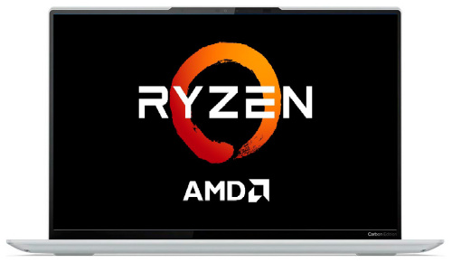Ультрабук Lenovo Yoga Slim7 Carbon 14ACN6 Ryzen 7 5800U 8Gb SSD512Gb AMD Radeon 14" Touch 2.8K (2880x1800) noOS grey WiFi BT Cam