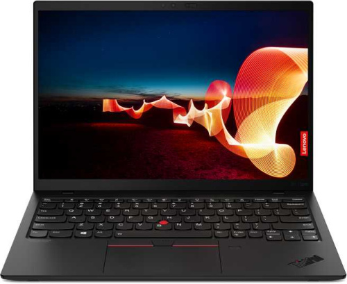 Ноутбук Lenovo ThinkPad X1 Nano G1 T Core i7 1160G7 16Gb SSD512Gb Intel Iris Xe graphics 13" IPS 2K (2160x1350) Windows 10 Professional 64 black WiFi BT Cam