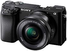 Фотоаппарат Sony Alpha A6100L черный 24.2Mpix 2.95" 4K WiFi 16-50 мм NP-FW50
