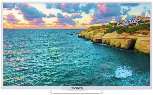 Телевизор LED PolarLine 40" 40PL53TC белый FULL HD 50Hz DVB-T DVB-T2 DVB-C USB (RUS)