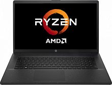 Ноутбук HP 17-cp0089ur Ryzen 3 3250U 4Gb SSD256Gb AMD Radeon 17.3" HD+ (1600x900) Free DOS 3.0 black WiFi BT Cam