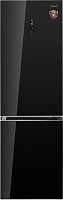 Холодильник Weissgauff WRK 2000 BGNF DC Inverter черное стекло (двухкамерный)