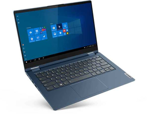 Трансформер Lenovo Thinkbook 14s Yoga ITL Core i7 1165G7 16Gb SSD1Tb Intel Iris Xe graphics 14" IPS Touch FHD (1920x1080) Windows 10 Professional 64 blue WiFi BT Cam