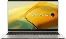 Ноутбук Asus Zenbook 15 OLED UM3504DA-MA475 Ryzen 7 7735U 32Gb SSD1Tb AMD Radeon 15.6" OLED 2.8K (2880x1620) noOS grey WiFi BT Cam Bag (90NB1163-M00NX0)