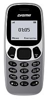 Мобильный телефон Digma Linx A105N 2G 32Mb серый моноблок 1Sim 1.44" 68x96 GSM900/1800